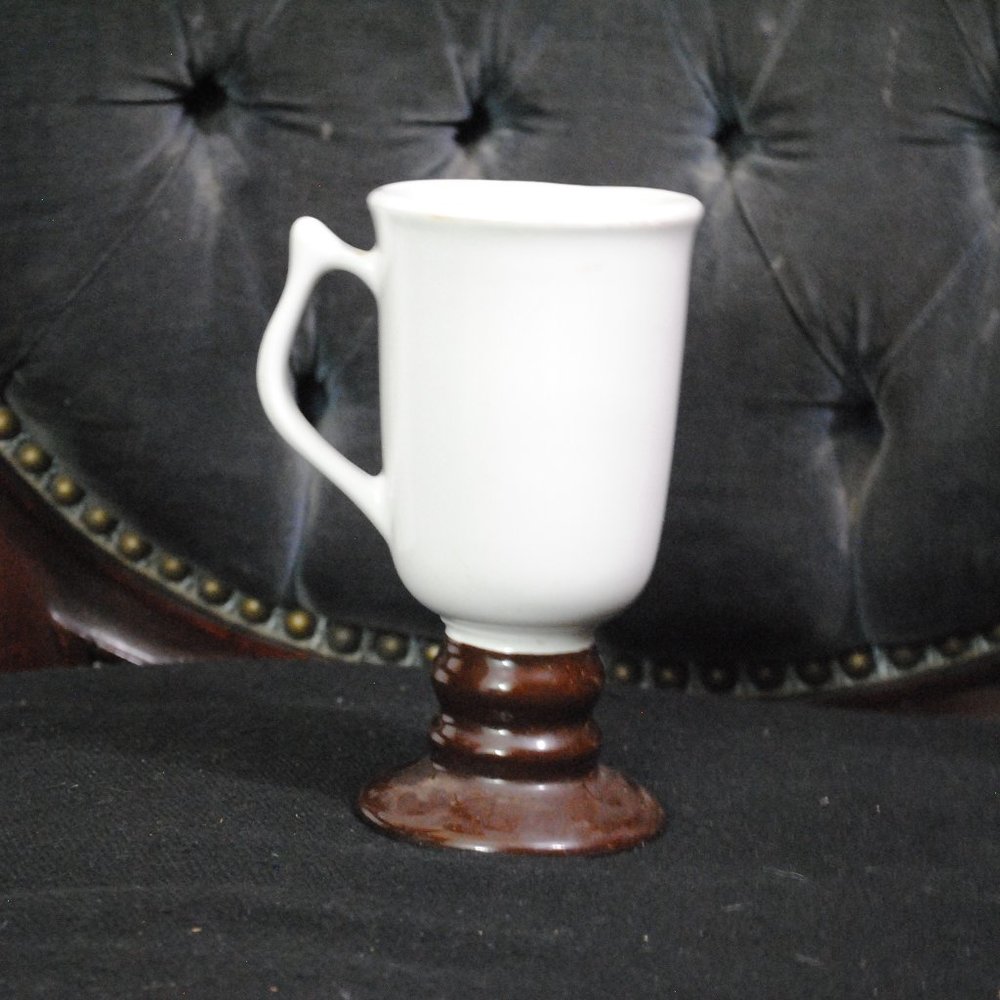 Vintage Hall USA Irish Coffee Mug with Brown Base